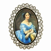 Oval fotoramme